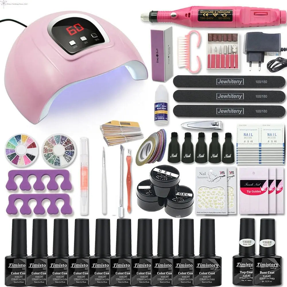 Acrylic Gel Nail Kit Pink mini Set Pink Mini Set2 | | SiAra Clothing Store, LLC