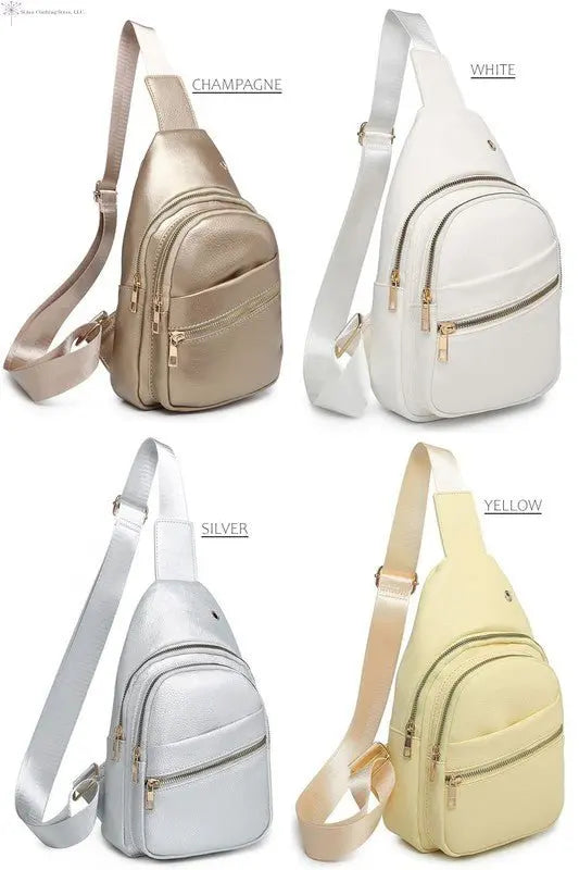 Crossbody Sling Backpack | Soft Colors Sling Bag | SiAra