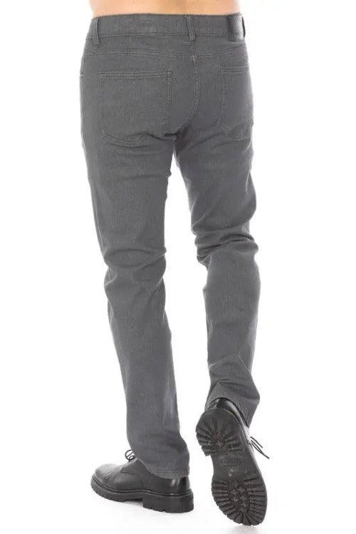 Men's Jeans Slim Fit Tapered Grey Back | SiAra Clothing Store, LLC