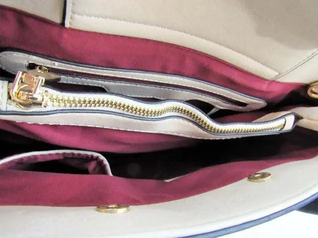 Tote Bag Quilted Handbag Wallet Set Inside | SiAra Clothing Store, LLC