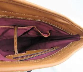 Tote Bag set Faux-leather Monogram Print  Inside | SiAra Clothing Store, LLC
