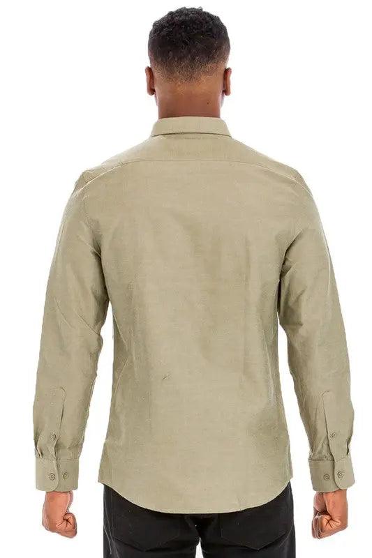 Weiv Men's Casual Long Sleeve Shirts WEIV